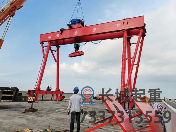 高架子龙门吊的施工效率与环境湿度有关